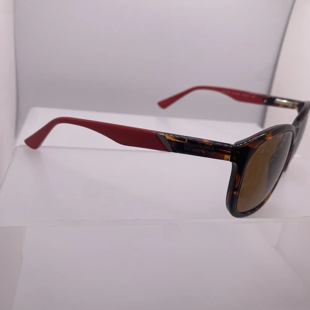 Kenneth Cole Reaction Sunglasses FRAME ONLY KC2408 57-17-135 Brown Tortoise 815
